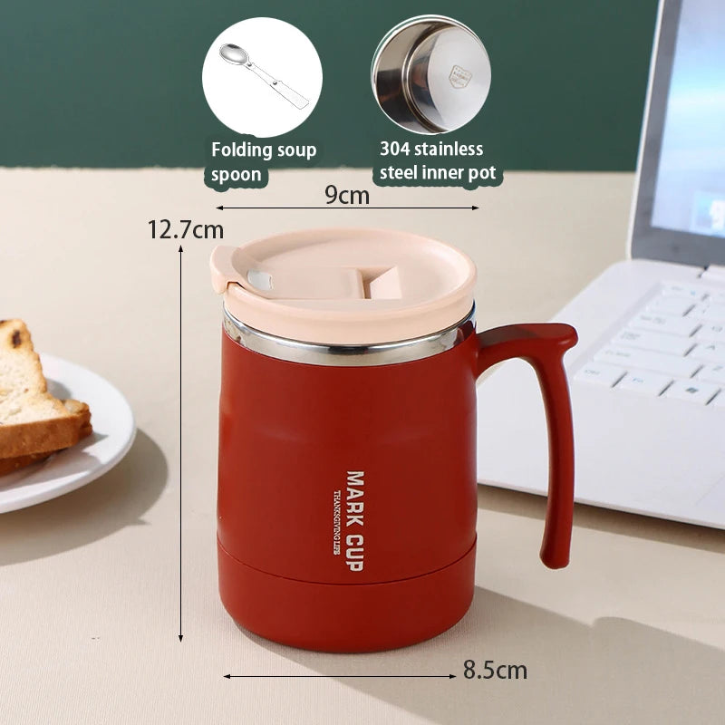 Thermal Coffee Mug Spoon Double Wall Stainless Steel Cold Water Vue A3 1pc