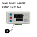 Embedded DC and AC Current Detection Module Overload Overcurrent and Undercurrent Protector Delay Relay Control Detection Module Vue C