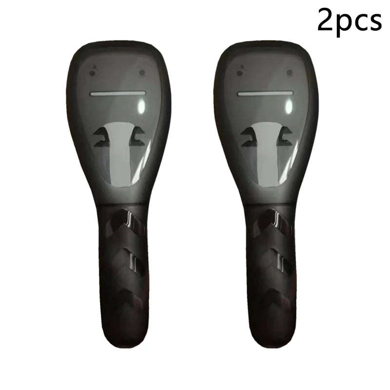 1/2pcs Portable Travel Razor Case Shaver Storage Box Transparent Plastic Razor Box Blades Holder Men's Razor Box Containers Vue 2pcs Black