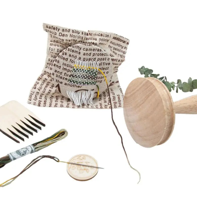 Wooden Darning Mushroom Kit – DIY Sock Mending Tool Set Darning Sewing Kit Vue