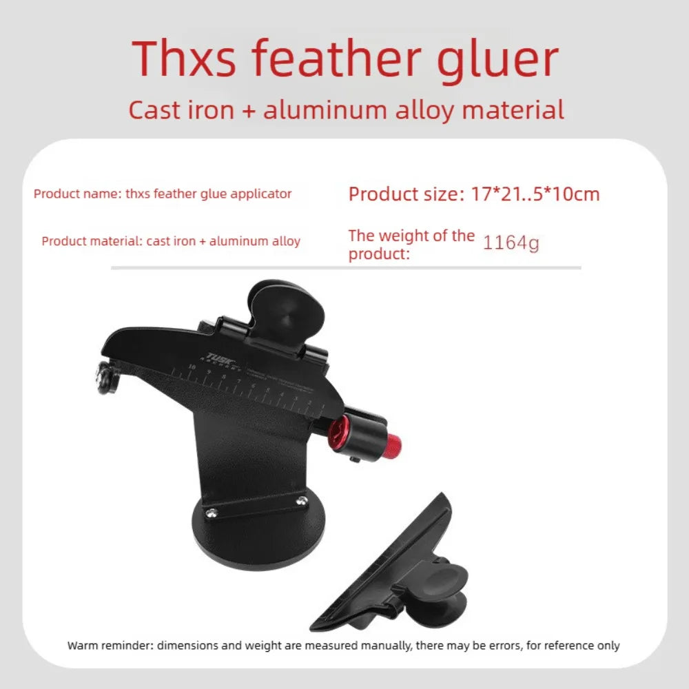 Bow Archery Fletching Jig Aluminum Alloy Precise ScaleMulti Gear Adjustable Arrow Vane Gluing Tool DIY Archery Arrow Accessories Vue