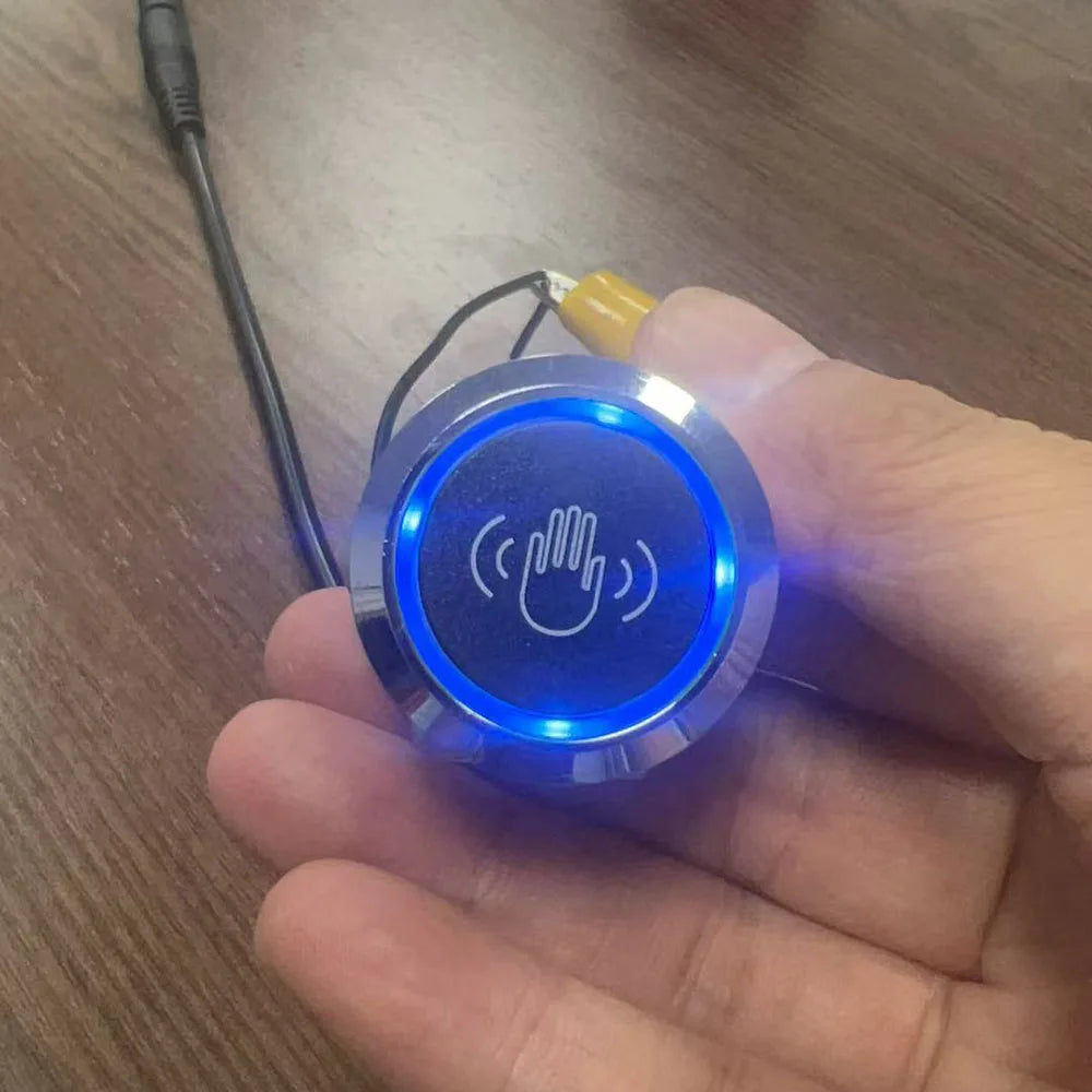 29NT-W Waterproof Contactless No Touch Sensor Exit Switch Induction Release Exit Button Switch Access Control DC12V With LED Vue