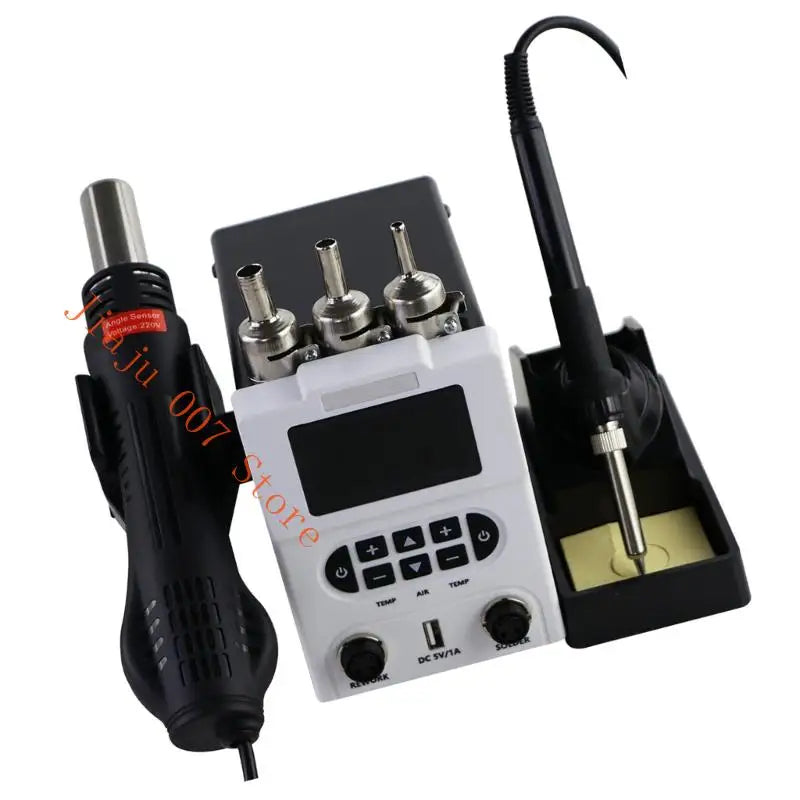 Digital Soldering Station Hot Air BGA Rework Desoldering Tool Soldering Rework Station Vue