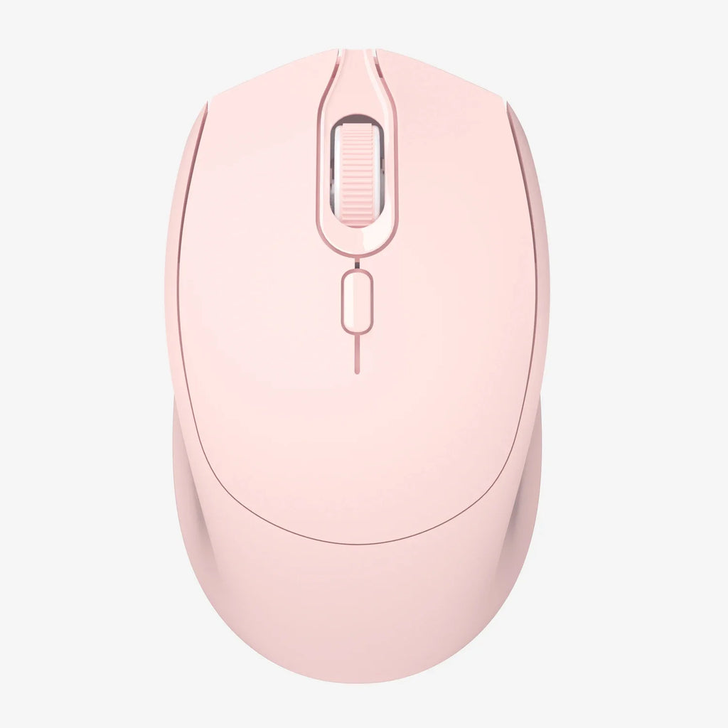 Portable Computer Mouse 2.4G with USB Receiver Wireless Mouse for PC Tablet Laptop (Pink) Vue Pink