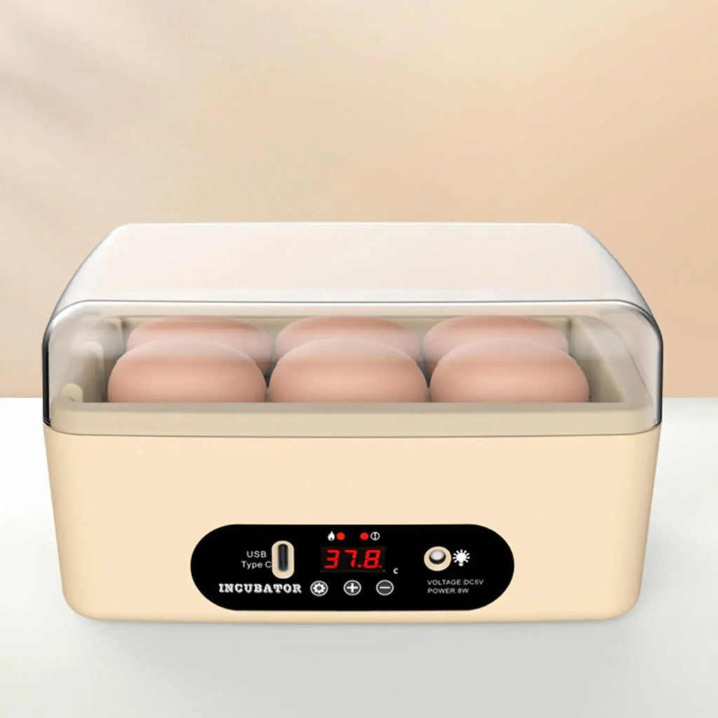Egg Incubator Automatic Flipping Intelligent Digital Poultry Egg Hatcher Machine Egg Candler Chicken Hatcher for Birds Farm Tool Vue