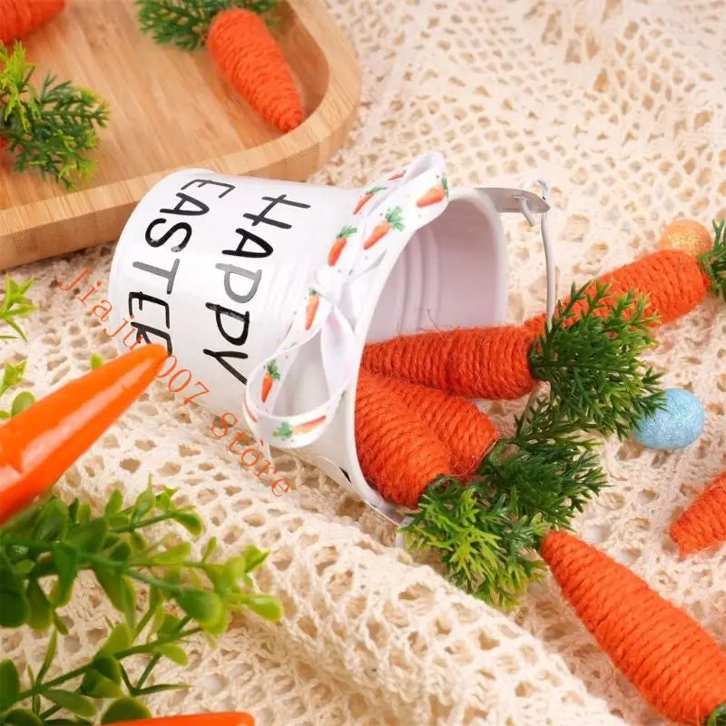 DIY Easter Egg & Carrot Foam Ornament – Spring Home Decor Easter Ornament Set Vue