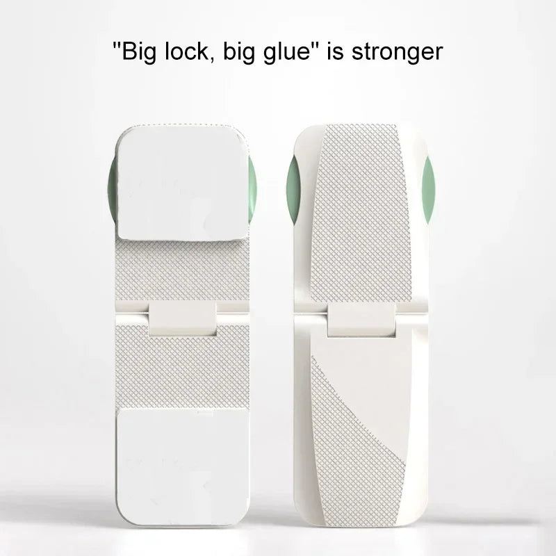 vvocci Baby Safety Protection Door Locks Kids Multi-Function Plastic Buckle White Drawer Double Use Right Angle CabinetProtector Vue