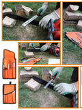 10-Piece Chainsaw Chain Sharpening Kit with Files & Storage Bag Chainsaw Sharpening Kit Vue China Mainland