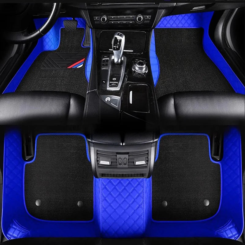 Custom PU Leather Floor Mats – BMW 4 Gran Coupé F36 G26 2014–2023 Custom Car Floor Mats Vue