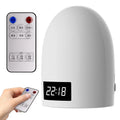 3 Color Touch Night Light Eye Protection Timer Function Bedroom Bedside Lamp Remote Control with Digital Clock Sleeping Lamp Vue -with Remote Control