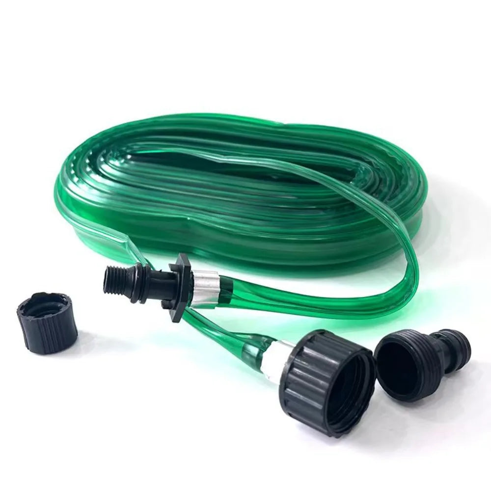 Soaking Irrigation Hoses Savings Water Flowers Beds Garden Hose