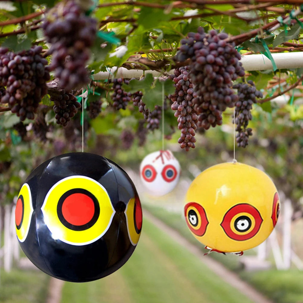 40CM Scare Eye Balloon Bird Deterrent – Inflatable Repeller Bird Deterrent Balloon Vue