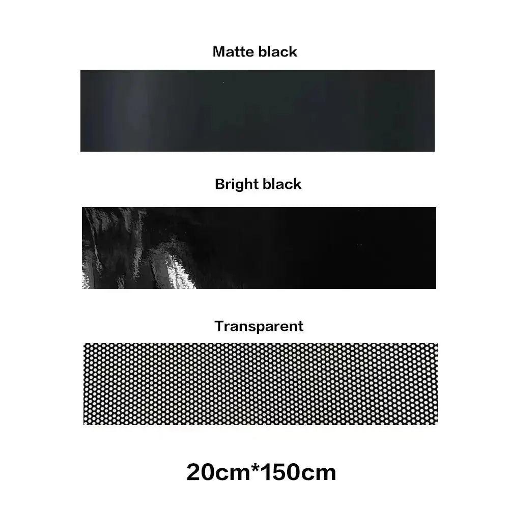 150 Car Sunshade Stickers Rear Gear PVC 3D Vinyl Film Decorative Self