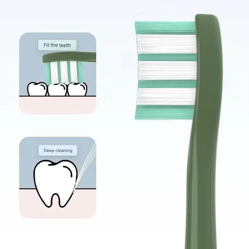 Replacement Toothbrush Head For Nandme NX7000 Sonic Electric Toothbrush Soft DuPont Bristle Tooth Brush Head 5/10/20PCS Vue