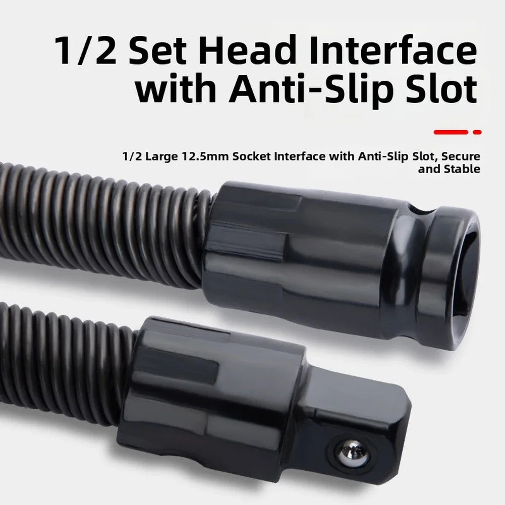 Flexible Socket Extension Bar with Air Jet Joint – 10 & 14 In Socket Extension Bar Vue