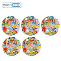 50-1000PCS Cartoon Waterproof Fish Transparent Stickers Art DIY Laptop Decal Cartoon Phone Graffiti Sticker Skateboard Luggage Vue 5Sets-250PCS As shown