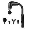 Electric Fascia Gun Massager Body Relaxation Trigger Point Massage Machine for Fitness Hammer Home Handheld Hammer Vue Natural Black