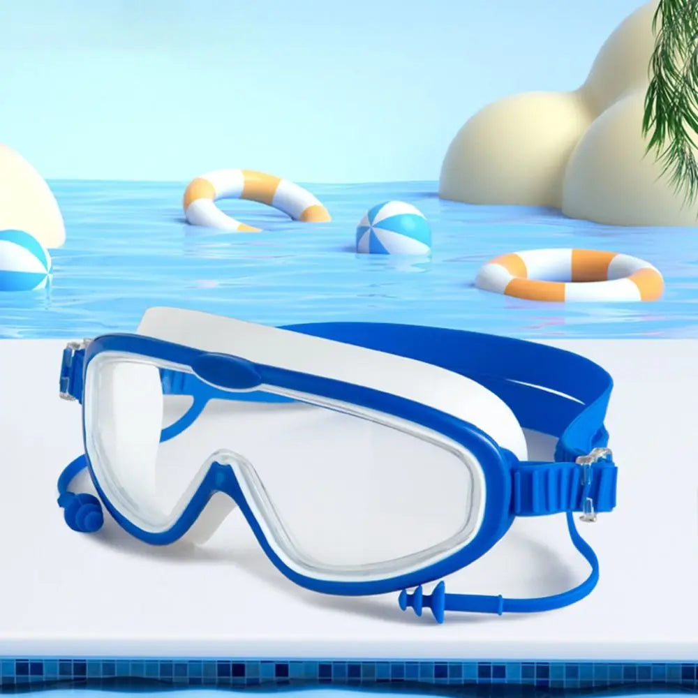 Big Frame Swim Goggles Anti-fog Wide View Scuba Diving Swimming Vue