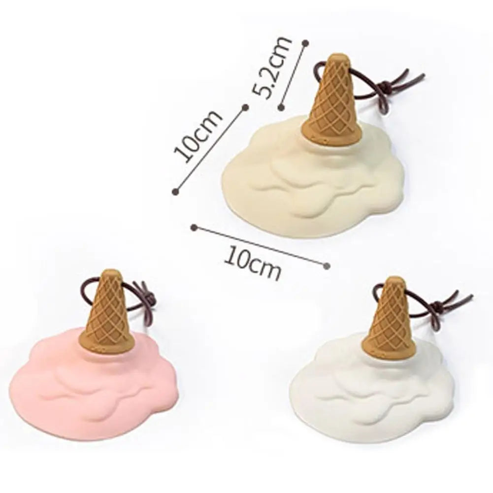 Creative Ice Cream Door Stopper Cute Detachable Doorstop Wall Protector Anti Collision Door Handle Buffer Pad Home Hardware Vue