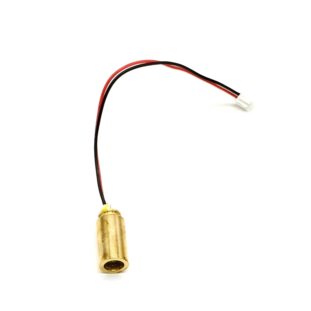 571nm 10mw Yellow Dot Laser Module DC2V Mini 12 * 21mm Vue