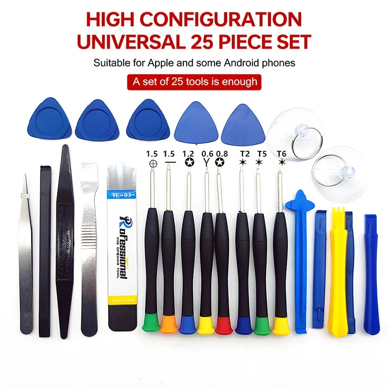 Universal Phone Disassembly Opening Screen Pry Repair Tool Kits Professional Phone Screwdriver Tools For iPhone Samsung Xiaomi Vue