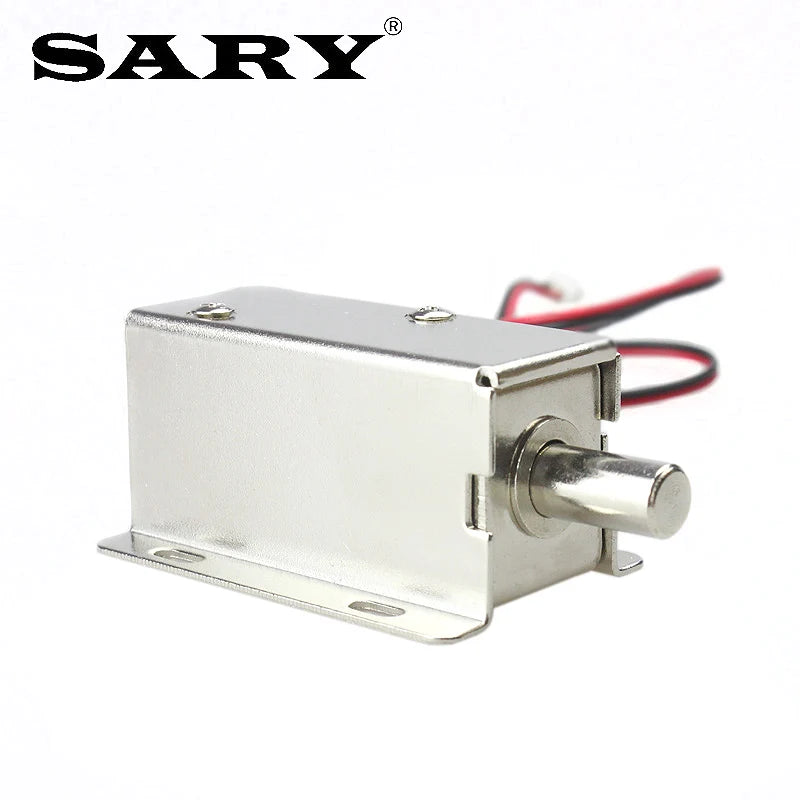 Small Access Control Electronic Lock Electric Bolt Lock DC12V Electric Control Lock Cabinet Door Lock Electric Lock Vue