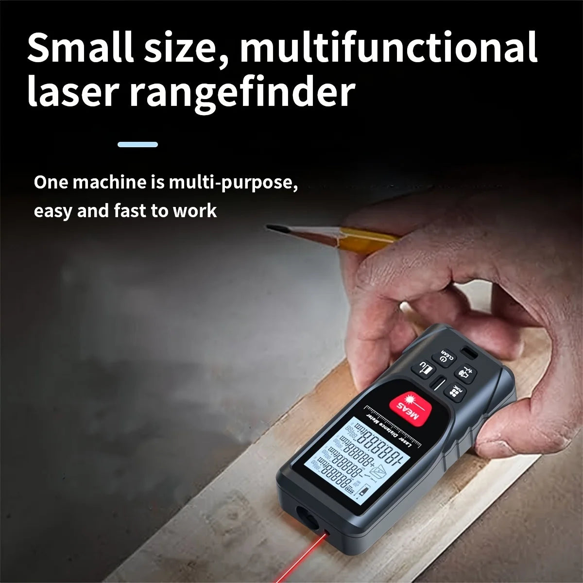 100m Laser Distance Meter 50m Laser Rangefinders Digital Tape with Bubbles Leveling Handheld Trena Range Finder Measurer Ruler Vue