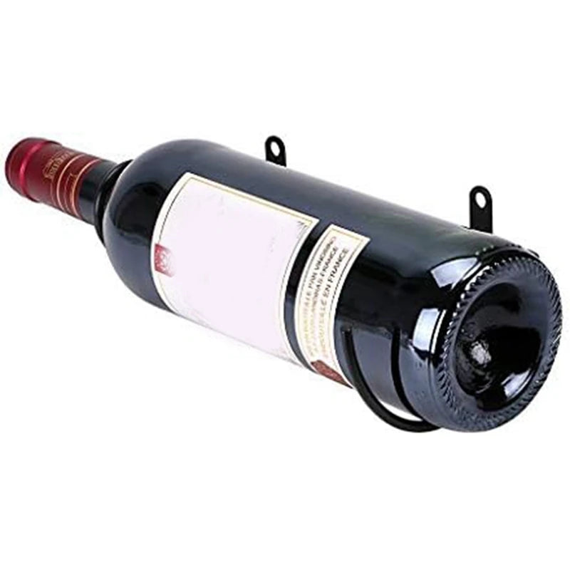 Wall-Mounted Wine Rack, Wine Bottle Display Rack, Storage Rack For Storing Drinks/Bottles 6Pcs Vue