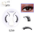 1 Pair Magnetic Eyelashes Set Reusable Easy to Use Eyelash Extension Tools Natural Curler False Eyelashes With Magnetic Tweezers Vue LZ10