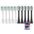 Replacement Brush Heads For Nandme NX9000 Sonic Electric Toothbrush Soft DuPont Bristles Replace Brush Head Gift 4/10PCS Vue 10PCS Mix