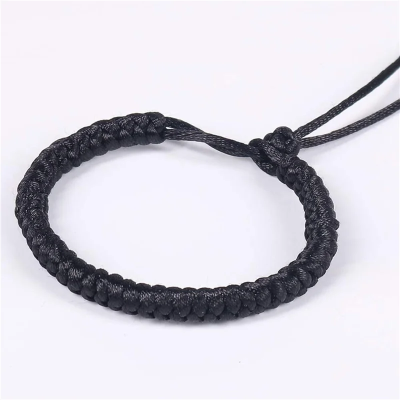 ABKW-2X Satin Rattail Polyester Cord,295 Feet 2Mm Black Beading String For Macrame Bracelets, Jewelry Making, Arts And Crafts Vue