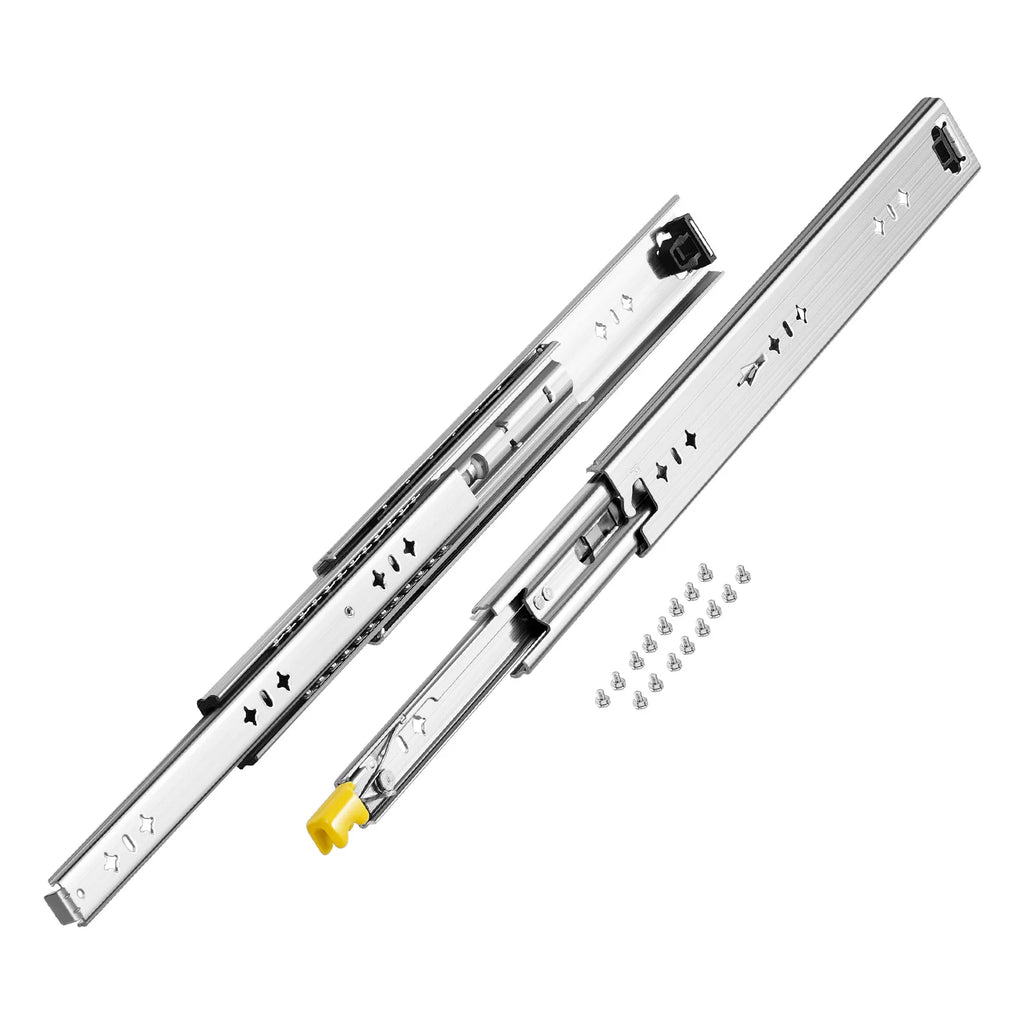 Heavy-Duty Drawer Slides Set of 2 – 250 lb Lockable, 16–60 in Drawer Slides Vue