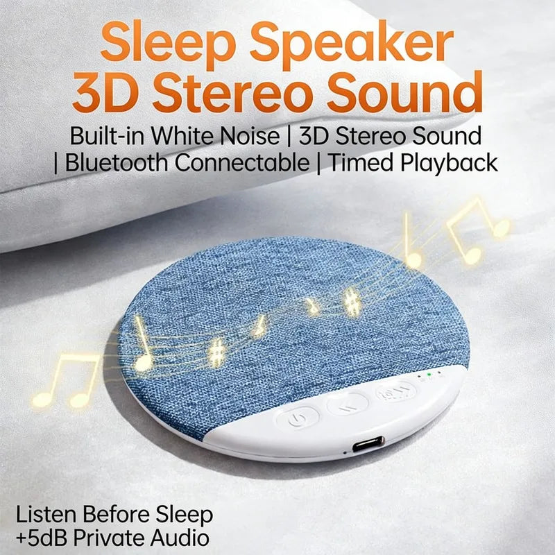 X3pro Bedroom Pillow Speaker Nature Sound White Noise Soundbar Wireless MP3 Music Player Mini Sleeping Bluetooth Sound Machine Vue