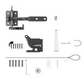 Auto Gate Latch with Bolt – Self-Locking Fence Slam Catch Gate Latch Vue Short black CN