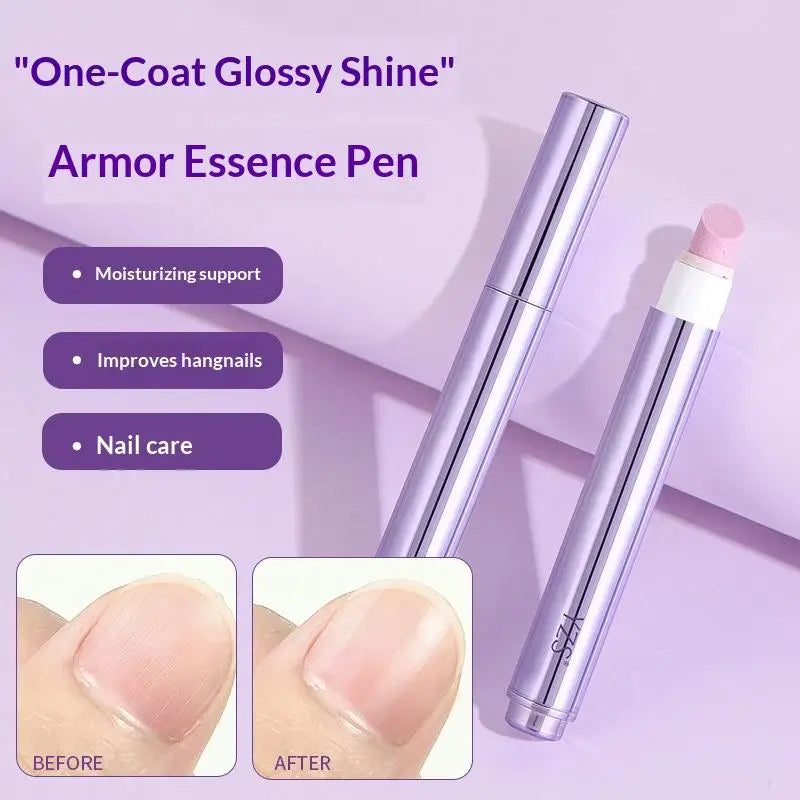 3-in-1 Cuticle Oil Pen Nail Pen Dead Skin Cuticle Remover Pen Nail Oil Pen With Ceramic Tip For Nails Care Chip-resistant Vue