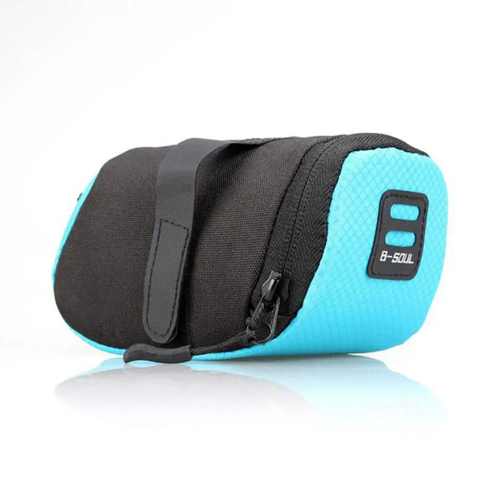 Accessories Bike Storage Bag Bicycle Panniers Bicycle Saddle Bag Bike Saddle Storage Bag Bicycle Bag Seat Rear Tool Pouch Vue blue