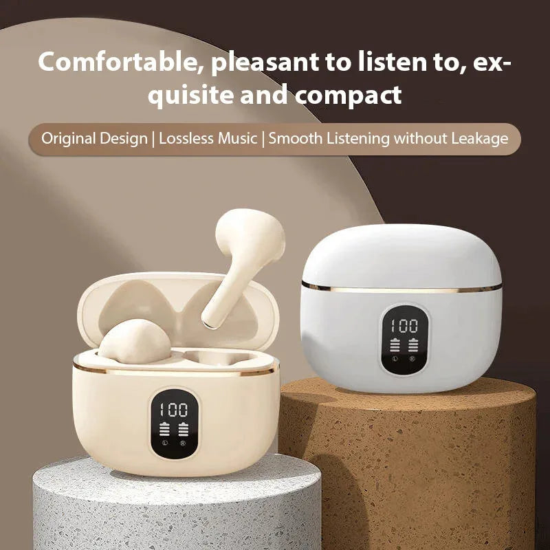 X87 Wireless Earbuds Bluetooth 5.3 HiFi LED Display 60H Wireless Earbuds Vue