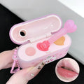 Cute Earphone Case Moisturizing Lip Gloss Hydrating Lightening Lip Lines Transparent Makeup Solid Lip Balm Jelly Gloss Makeup Vue Transparent