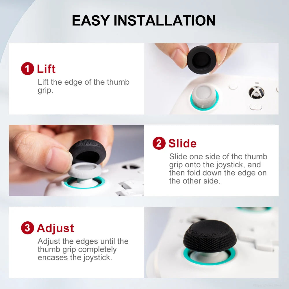 GameSir Gamepad Thumb Grip Joystick Cap Cover for G7 Pro Cyclone 2 Nova Lite G7 SE G8 Plus 8pcs Professional Universal Set Vue
