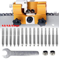Chainsaw Sharpener Emery Grinding Head Set 4–5.5mm Kit Chainsaw Sharpening Kit Vue 15pcs China Mainland