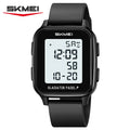 SKMEI 2716 Men's Digital Sport Watch – Alarm & Waterproof Digital Sport Watch Vue black-white