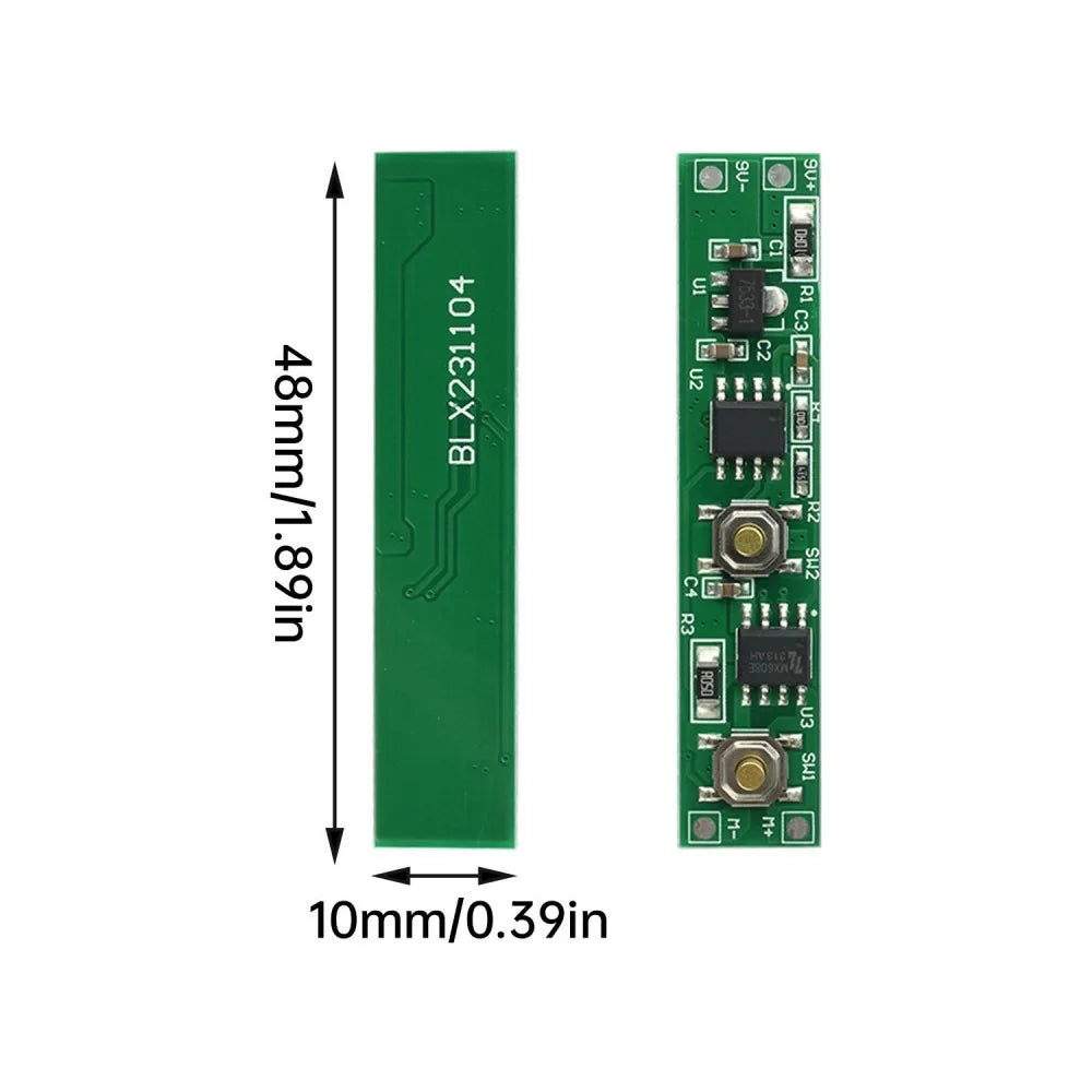 Forward Reverse Switch Motor Control Board with Stall Detection 9V for DC Motor DIY Electric Screwdriver Small Production Part Vue