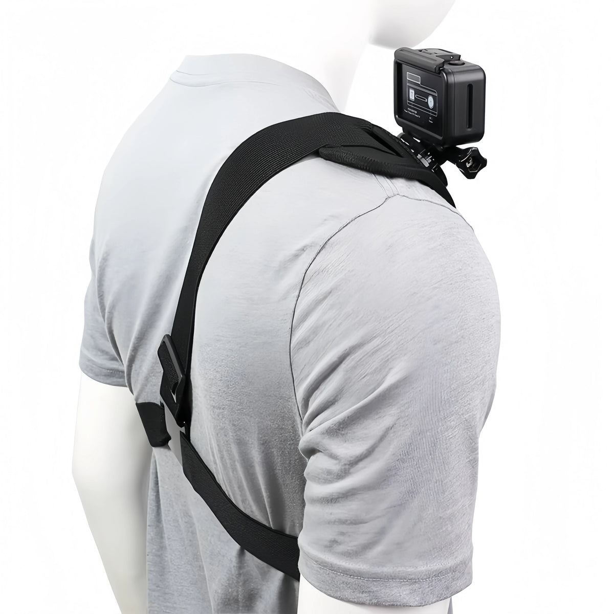 360° Rotation Shoulder Strap Mount Chest Harness Adapter For GoPro Hero 13 12 11 10 9 8 7 Dji Action 5 4 Camera Accessories Vue