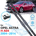 Car Front Wiper Blades for Opel Astra H A04 2004~2014 Windscreen Windshield Accessories 2005 2006 2007 2008 2009 2010 2011 2012 Vue Right Hand Drive
