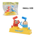 Hammer Battle Toys, Mini Children's Head Knocking Little Man Fighting Table Games Cute Cartoon Shapes, Toy Gifts for Boys Girls Vue Red