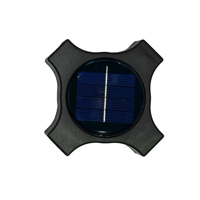 Solar Wall Washer Light, Outdoor Waterproof Wireless Fence Lamp, LED Garden Wall Atmosphere Light for Courtyard Decor Vue