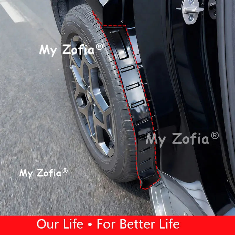 Car Fender Car Mudguard Refit Rear Tire Fender Special Decoration Accessories for BYD Ti7 Leopard Titanium 7 2025 2026 Vue