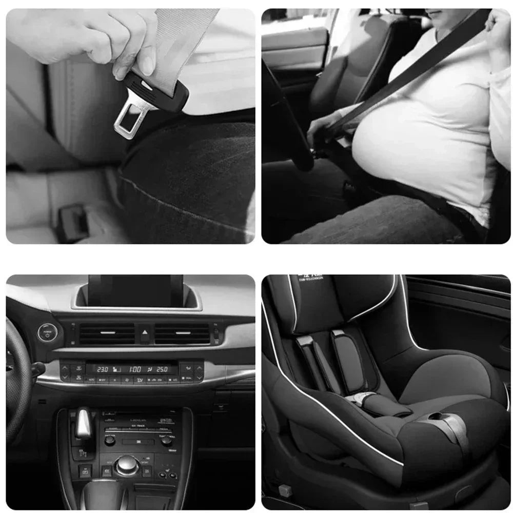 Car Seat Belt Clip Extender Safety Seatbelt Lock Buckle Plug Thick Insert Socket Extender Safety Buckle Seat Belt Cover Vue