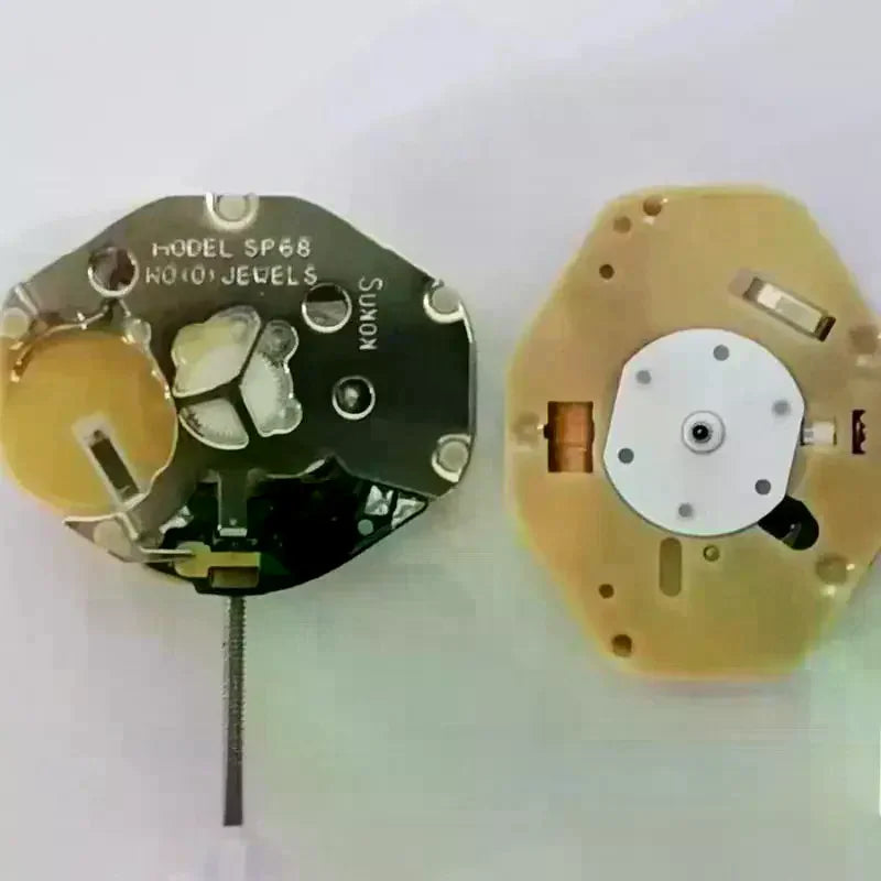 1/3/5Pcs Sweep Second /Continuous Second Movement New SP68 Movement 3-Hand No-Date Quartz Movement Watch Parts Vue