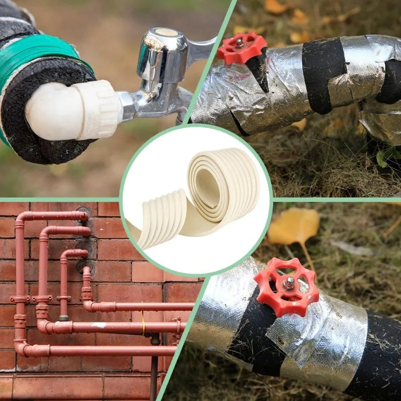 1-5pcs 2M Indoor Pipe Hider Decorative Cover for Fire Sprinkler Sewage AC Heating Tubes Creative Hideaway Home Decor Vue